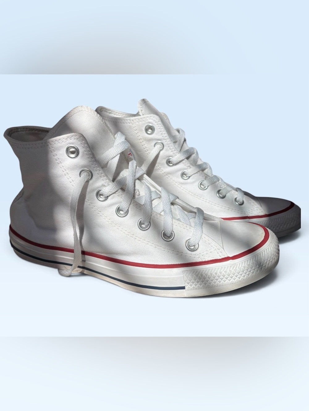Converse Chuck Taylor All Star White High Top Sneakers Women’s 8